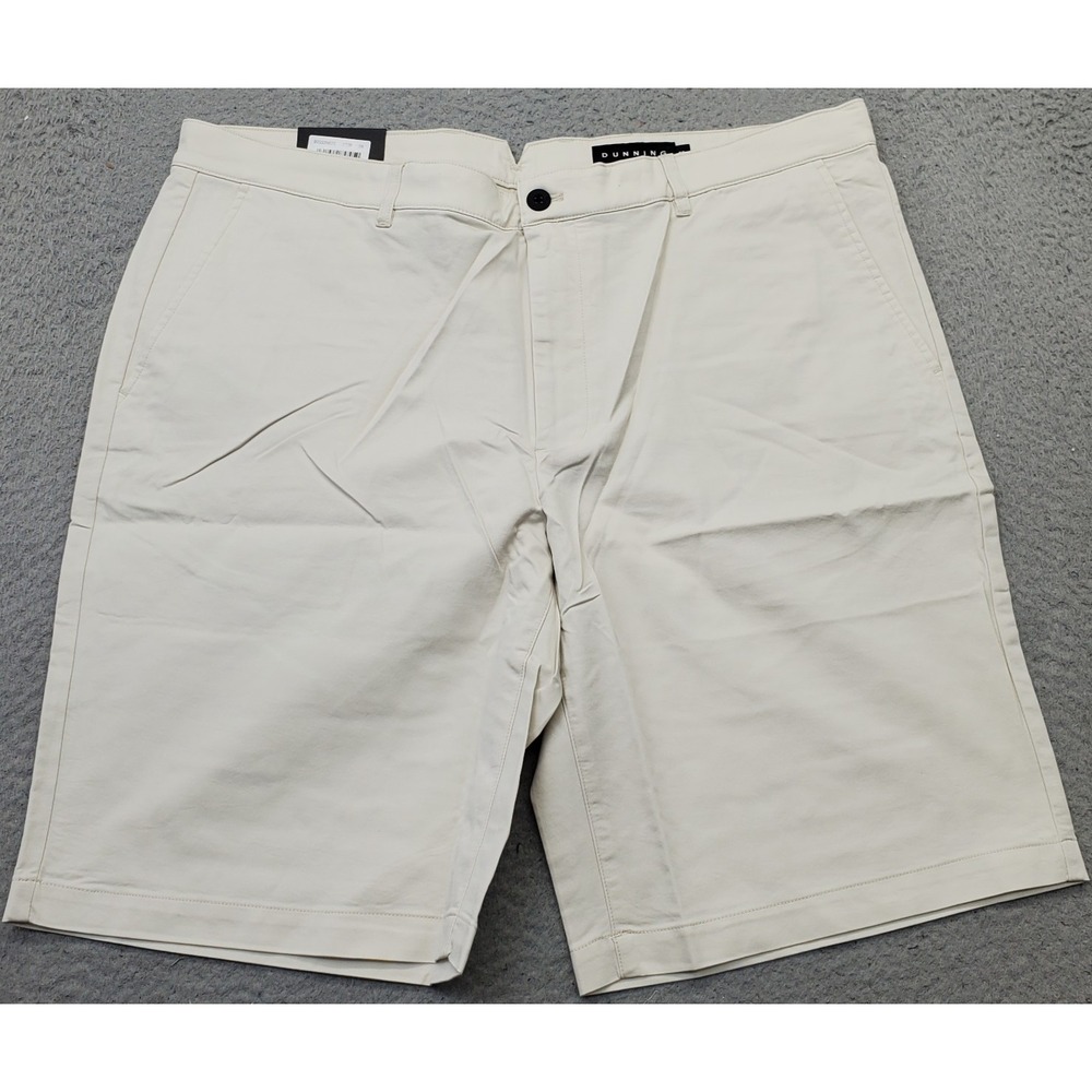 Dunning Golf Shorts Mens 38 Tan Player Fit Woven Performance Stretch D7S22H627